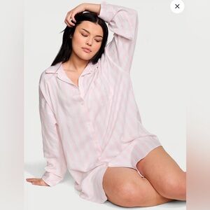 VICTORIA SECRET Modal-Cotton Sleepshirt